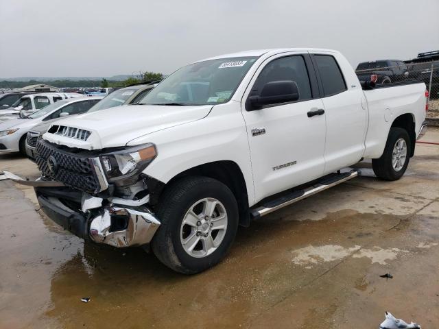 5TFRY5F16MX286821 - 2021 TOYOTA TUNDRA DOUBLE CAB SR/SR5 WHITE photo 1