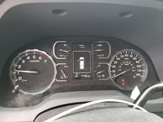 5TFRY5F16MX286821 - 2021 TOYOTA TUNDRA DOUBLE CAB SR/SR5 WHITE photo 9