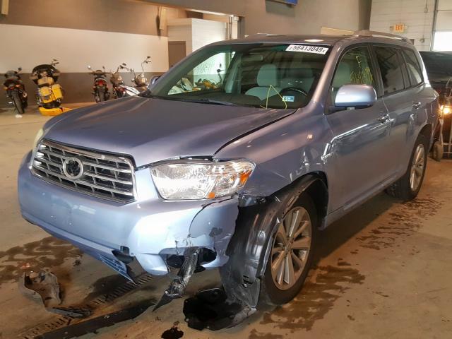 JTEEW41A382016983 - 2008 TOYOTA HIGHLANDER HYBRID  photo 2