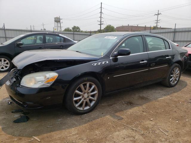 1G4HE57Y27U225001 - 2007 BUICK LUCERNE CXS BLACK photo 1