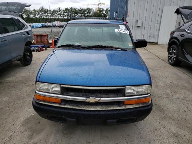 1GCCS195418144262 - 2001 CHEVROLET S-10 S10 BLUE photo 5