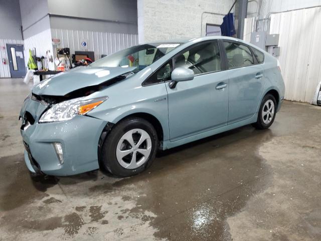 JTDKN3DU1C5470490 - 2012 TOYOTA PRIUS BLUE photo 1