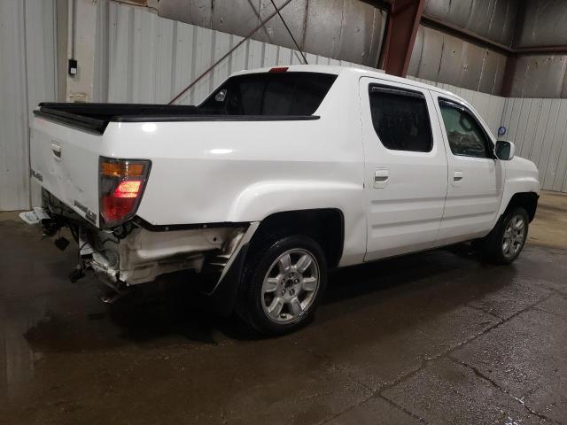 2HJYK16566H506955 - 2006 HONDA RIDGELINE RTL WHITE photo 3