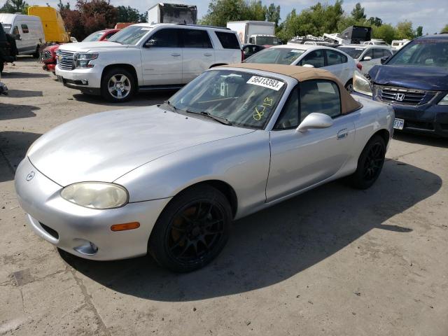JM1NB353510202144 - 2001 MAZDA MX-5 MIATA BASE WHITE photo 1