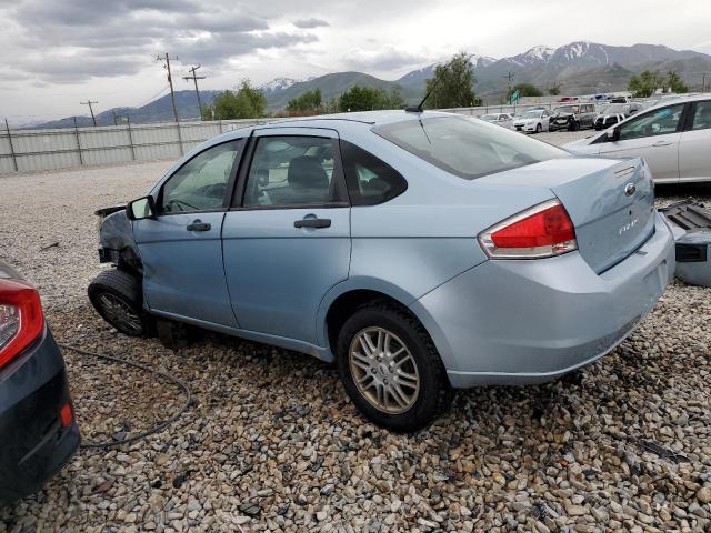 1FAHP35N99W104572 - 2009 FORD FOCUS SE BLUE photo 2