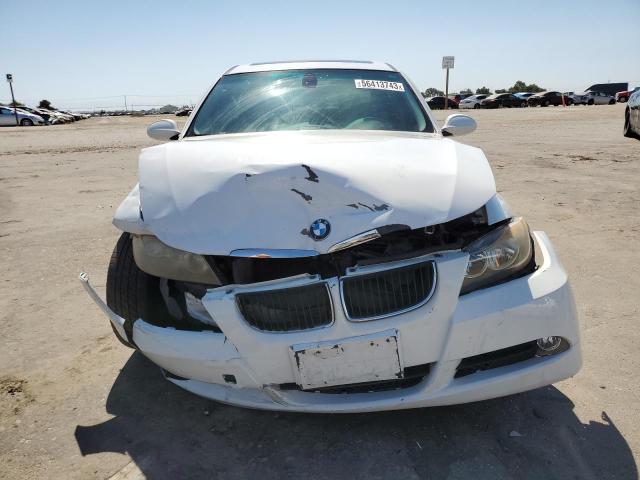 WBAVC53527FZ75590 - 2007 BMW 328 I SULEV WHITE photo 5