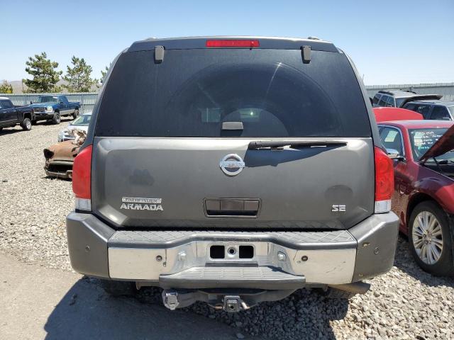 5N1AA08B24N700095 - 2004 NISSAN ARMADA SE GRAY photo 6