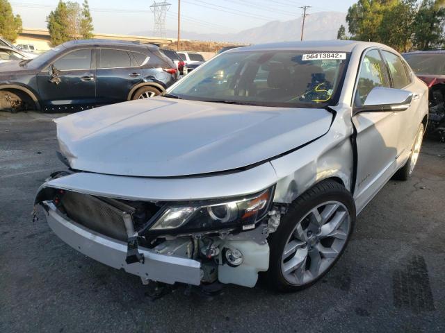 2G1105S31L9100717 - 2020 CHEVROLET IMPALA PRE ვერცხლისფერი ფოტო 2