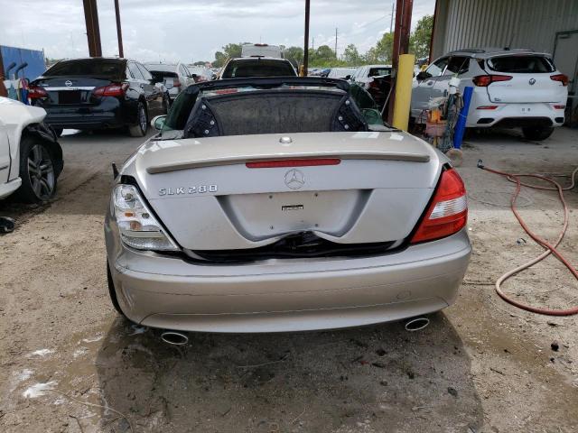 WDBWK54F27F167319 - 2007 MERCEDES-BENZ SLK 280 SILVER photo 6