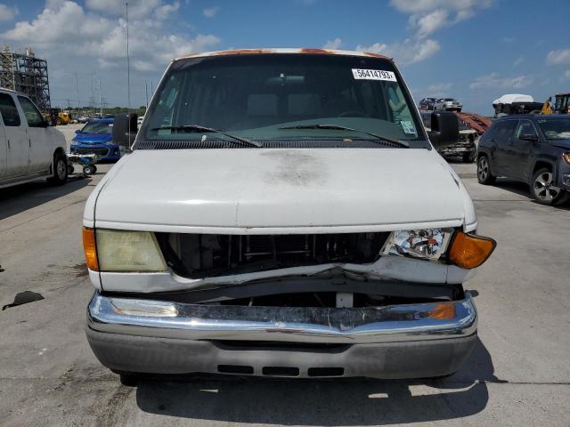 1FDSS31L34HB01114 - 2004 FORD ECONOLINE E350 SUPER DUTY WAGON WHITE photo 5