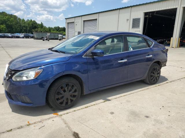 3N1AB7AP1GY230880 - 2016 NISSAN SENTRA S BLUE photo 1