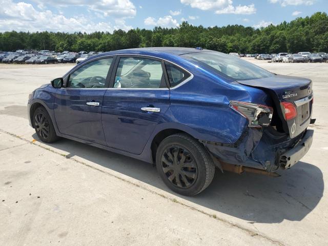 3N1AB7AP1GY230880 - 2016 NISSAN SENTRA S BLUE photo 2