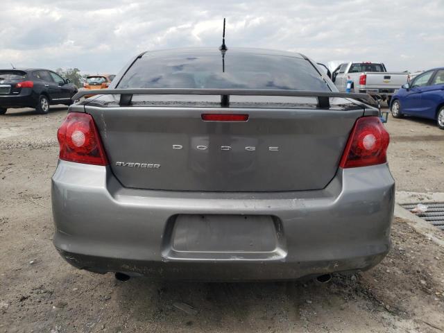 1C3CDZEG4CN182485 - 2012 DODGE AVENGER SXT GRAY photo 6