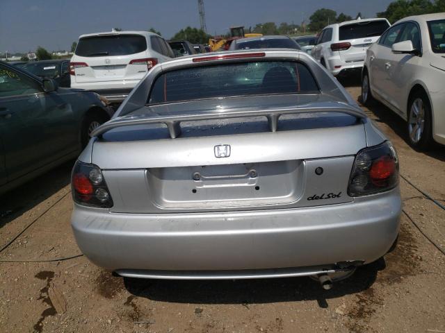 JHMEH6248VS006348 - 1997 HONDA CIVIC DEL SOL S SILVER photo 6