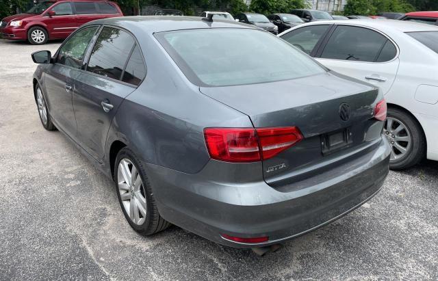 3VW2K7AJ7FM209614 - 2015 VOLKSWAGEN JETTA BASE Մոխրագույն լուսանկար 3