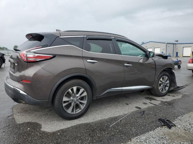 5N1AZ2MG6JN134881 - 2018 NISSAN MURANO S BROWN photo 3