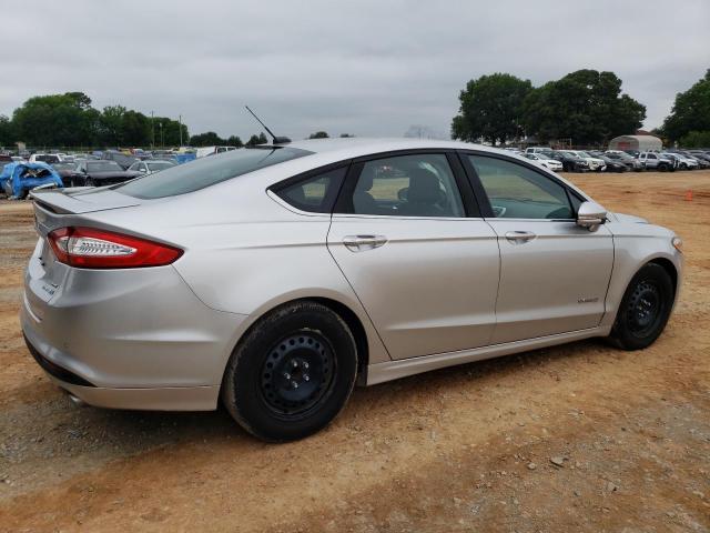 3FA6P0LU9FR246970 - 2015 FORD FUSION SE HYBRID SILVER photo 3