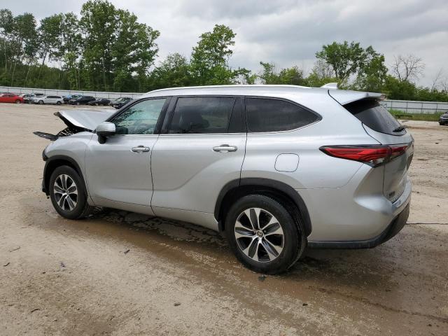 5TDGZRAH8LS501684 - 2020 TOYOTA HIGHLANDER XLE Gümüş foto 2