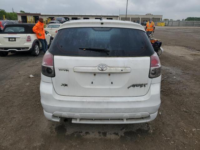 2T1KR32E25C331720 - 2005 TOYOTA COROLLA MA XR WHITE photo 6