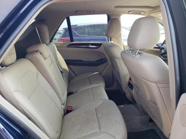 4JGDA5HB3FA619076 - 2015 MERCEDES-BENZ ML 350 4MATIC BLUE photo 10