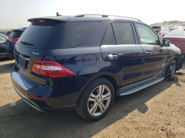 4JGDA5HB3FA619076 - 2015 MERCEDES-BENZ ML 350 4MATIC BLUE photo 3