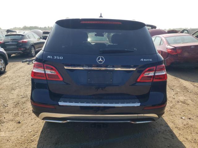 4JGDA5HB3FA619076 - 2015 MERCEDES-BENZ ML 350 4MATIC BLUE photo 6
