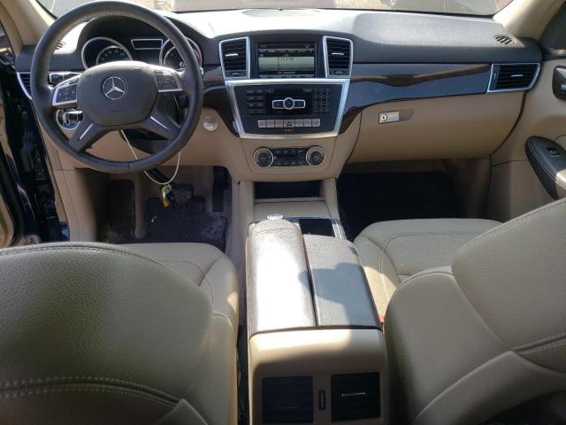 4JGDA5HB3FA619076 - 2015 MERCEDES-BENZ ML 350 4MATIC BLUE photo 8