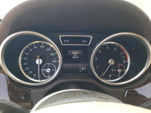 4JGDA5HB3FA619076 - 2015 MERCEDES-BENZ ML 350 4MATIC BLUE photo 9