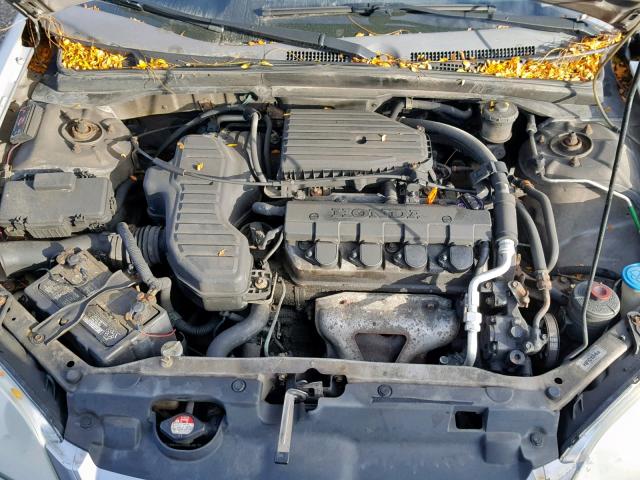 2HGES163X5H040887 - 2005 HONDA CIVIC DX VP  photo 7