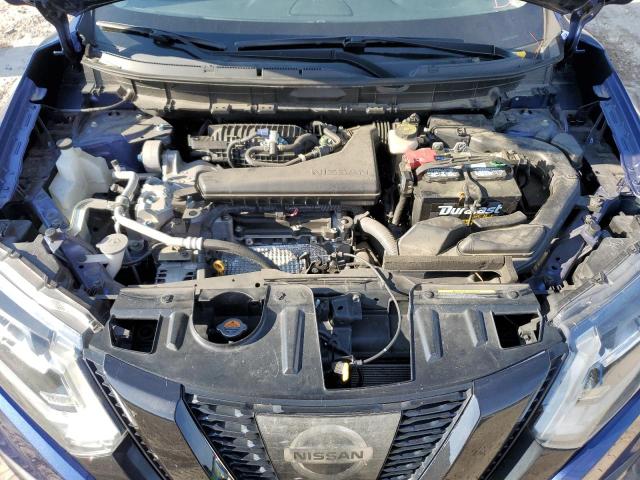 JN8AT2MT3HW132310 - 2017 NISSAN ROGUE S BLUE photo 12