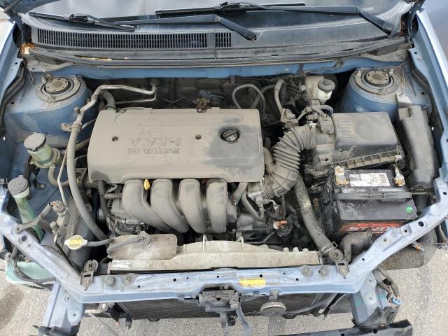 2T1KR32E27C675194 - 2007 TOYOTA COROLLA MA XR BLUE photo 12