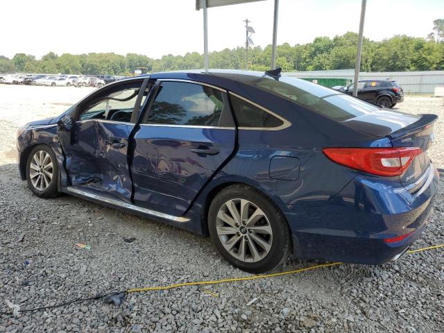 5NPE34AF3FH134116 - 2015 HYUNDAI SONATA SPORT BLUE photo 2