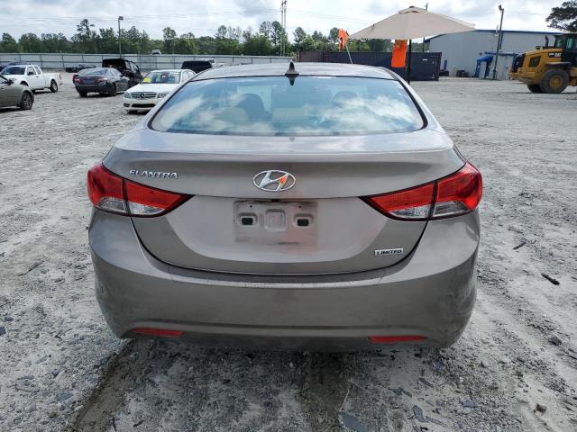 5NPDH4AE8DH205795 - 2013 HYUNDAI ELANTRA GLS BEIGE photo 6