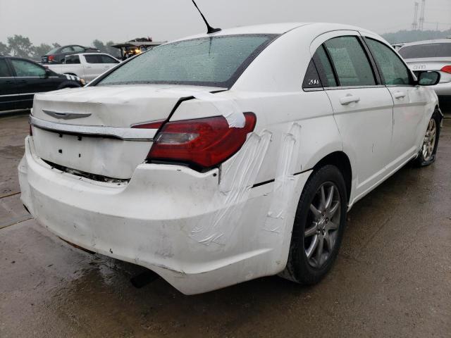 1C3CCBAB0DN640917 - 2013 CHRYSLER 200 LX WHITE photo 3