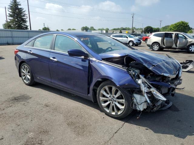 5NPEC4AC1CH361063 - 2012 HYUNDAI SONATA SE BLUE photo 4