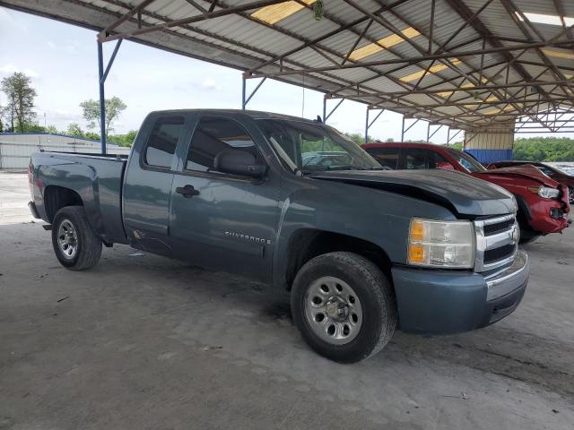 2GCEC19C271573318 - 2007 CHEVROLET SILVERADO C1500 GRAY photo 4