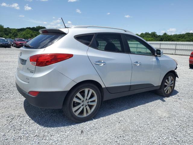 KM8JUCAC1BU309972 - 2011 HYUNDAI TUCSON GLS SILVER photo 3