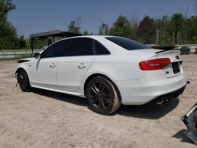 WAUBGAFL8GA006514 - 2016 AUDI S4 PREMIUM PLUS WHITE photo 2