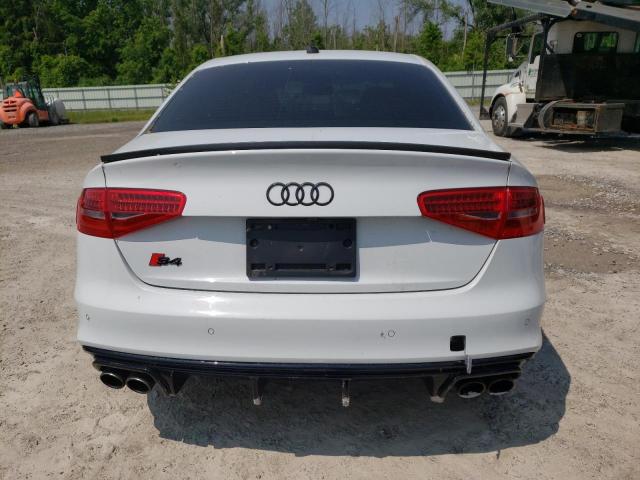 WAUBGAFL8GA006514 - 2016 AUDI S4 PREMIUM PLUS WHITE photo 6