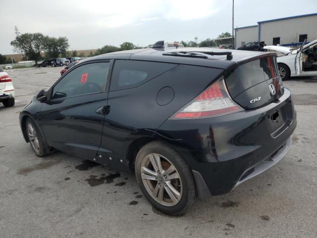 JHMZF1D64CS000486 - 2012 HONDA CR-Z EX BLACK photo 2