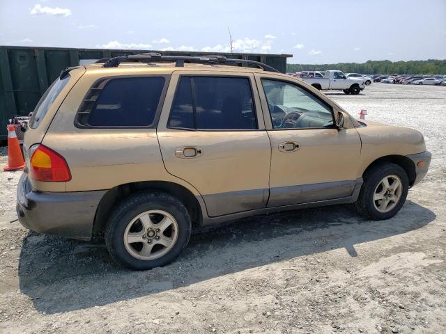 KM8SC13D24U771557 - 2004 HYUNDAI SANTA FE GLS GOLD photo 3