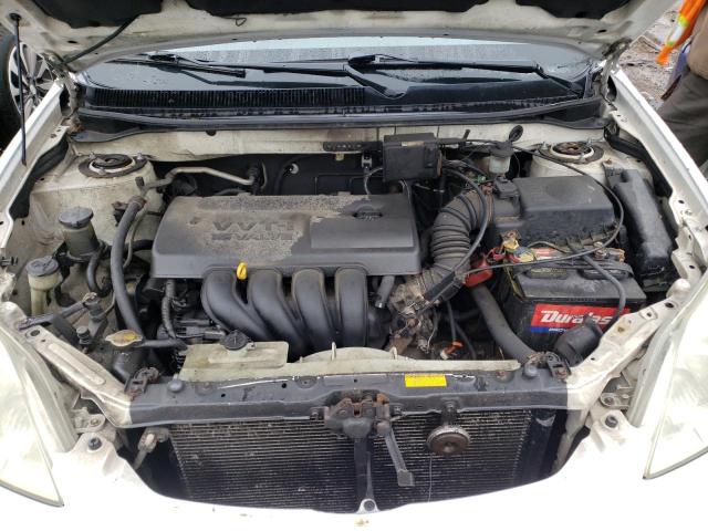 2T1KR32E93C051015 - 2003 TOYOTA COROLLA MA XR WHITE photo 7