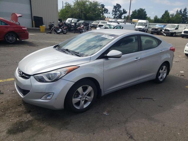 5NPDH4AE4DH165604 - 2013 HYUNDAI ELANTRA GLS SILVER photo 1