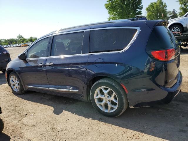 2C4RC1EG7HR545110 - 2017 CHRYSLER PACIFICA TOURING L PLUS BLUE photo 2