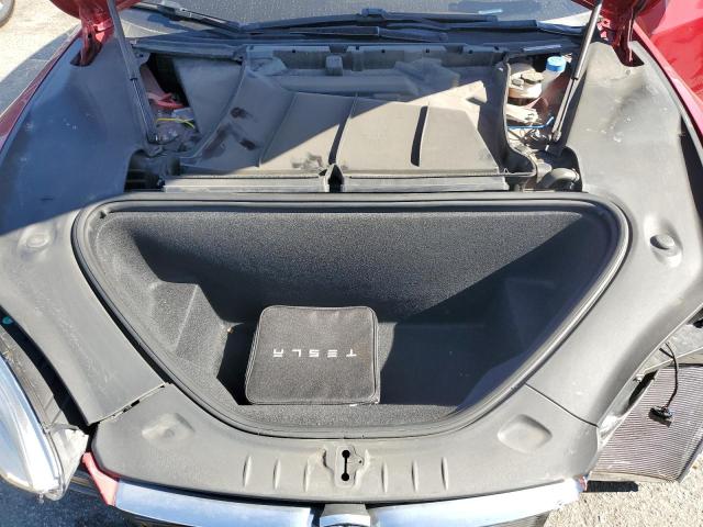 5YJSA1E23JF291344 - 2018 TESLA MODEL S RED photo 11