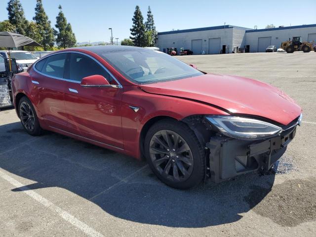 5YJSA1E23JF291344 - 2018 TESLA MODEL S RED photo 4