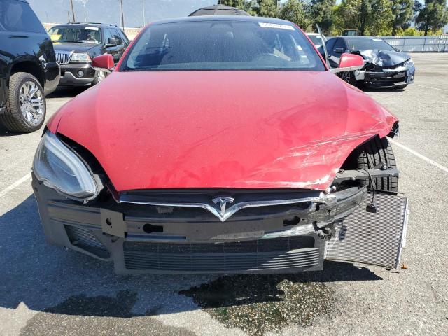 5YJSA1E23JF291344 - 2018 TESLA MODEL S RED photo 5