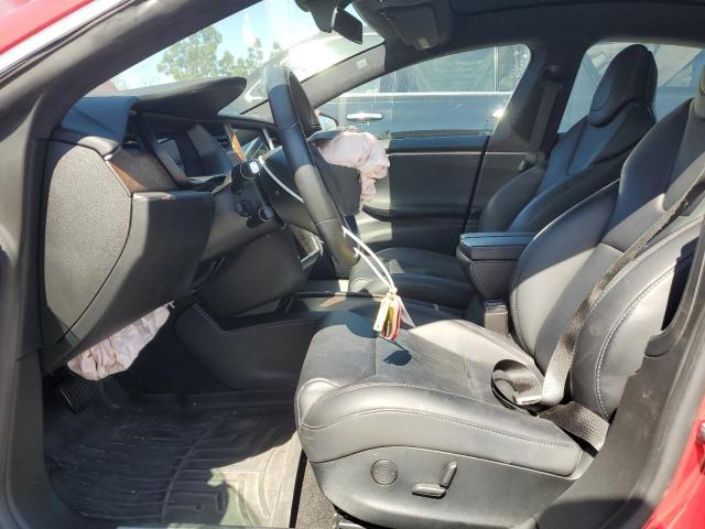 5YJSA1E23JF291344 - 2018 TESLA MODEL S RED photo 7
