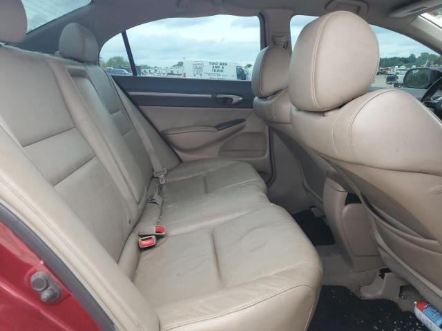 19XFA16929E001528 - 2009 HONDA CIVIC EXL MAROON photo 10