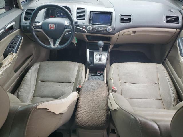 19XFA16929E001528 - 2009 HONDA CIVIC EXL MAROON photo 8